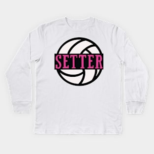 Volleyball Kids Long Sleeve T-Shirt